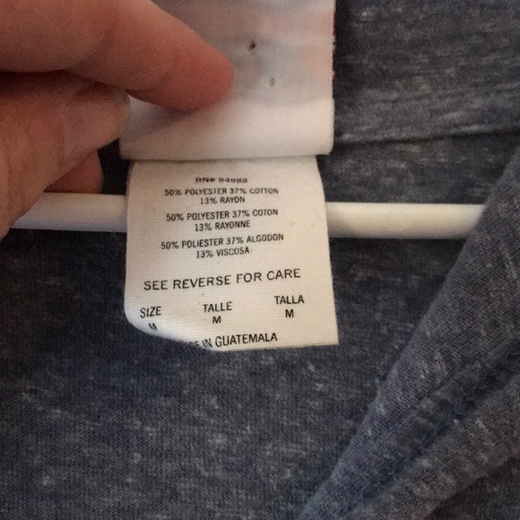 Long sleeve hooded Red Sox T-shirt - Picture 3 of 3